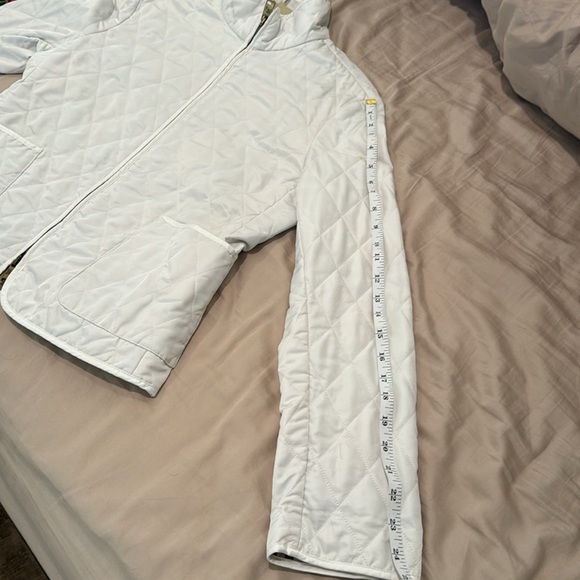 White Quilted Burberry Jacket - Picture 14 of 15